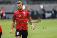 3. Liga; SV Sandhausen - FC Ingolstadt 04; vor dem Spiel Yannick Deichmann (20, FCI)