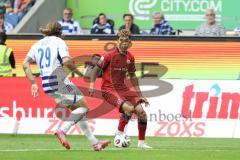 3. Liga; MSV Duisburg - FC Ingolstadt 04; Yann Sturm (7, FCI) Bitter Joshua (29 MSV)