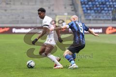 3. Liga; SV Waldhof Mannheim - FC Ingolstadt 04 - Bryang Kayo (48, FCI) Seegert Marcel (5 SVWM)