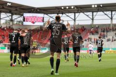 DFB Pokal; FC Ingolstadt 04 - Erzgebirge Aue; Tor, Jubel, 1:0 Filip Bilbija (35, FCI)