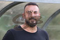 Freundschaftsspiel - Saison 2023/2024 - SV Manching - FC Ingolstadt 04 - Cheftrainer Serkan Demir (SV Manching) -  - Foto: Meyer Jürgen