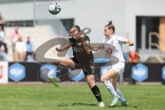 2. Bundesliga Frauen - Saison 2023/24 - FC Ingolstadt 04 Frauen - Turbine Potsdam - Katharina Böhm (Nr.25 - FCI) - Schneider Kim weiss Potsdam - Foto: Meyer Jürgen