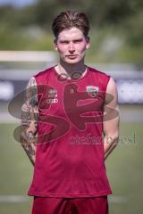 3. Liga; FC Ingolstadt 04 - Trainingsauftakt, erstes Training nach der Sommerpause; Neuzugang Frederik Christensen (11, FCI)