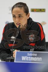 3. Liga; 1. FC Saarbrücken - FC Ingolstadt 04; 1:0 Pressekonferenz Interview Cheftrainerin Sabrina Wittmann (FCI)