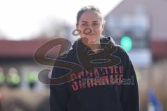 Toto-Pokal; FV Illertissen - FC Ingolstadt 04; Cheftrainerin Sabrina Wittmann (FCI) vor dem Spiel