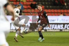 3. Liga; FC Ingolstadt 04 - Preußen Münster; Jannik Mause (7, FCI) Preißinger Rico (21 PM)