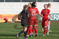 2. Fußball-Liga - Frauen - Saison 2022/2023 - FC Ingolstadt 04 - FSV Gütersloh - Der 1:0 Führungstreffer durch per Handelfmeter durch Ebert Lisa (Nr.10 - FC Ingolstadt 04 ) - jubel - Foto: Meyer Jürgen