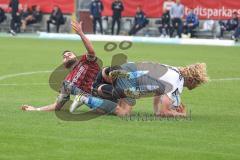 3.Liga - Saison 2022/2023 - TSV 1860 München - FC Ingolstadt 04 - Jesper Verlaat (Nr.4 - 1860 München) - Pascal Testroet (Nr.37 - FCI) - Foto: Meyer Jürgen