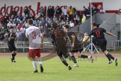 Relegation 2 - U17 - SSV Jahn Regensburg - FC Ingolstadt 04 - Tor 0:1 durch Johannes Birkl (2 FCI) Jubel Michael Udebuluzor (25 FCI) Laurenz Thum (17 FCI) Davide Sekulovic (7 FCI)