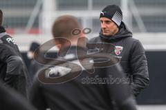 2.BL; FC Ingolstadt 04 - Training, neuer Cheftrainer Rüdiger Rehm, Pressekonferenz, Cheftrainer Rüdiger Rehm (FCI) leitet erstes Training