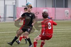 B-Junioren - Bayernliga -  Fc Ingolstadt 04 - TSG 1860 Rosenheim - Drakulic Ognjen schwarz  FCI -  Foto: Meyer Jürgen