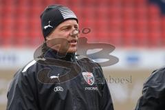 2.BL; 1. FC Heidenheim - FC Ingolstadt 04; vor dem Spiel Co-Trainer Mike Krannich (FCI)