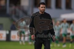 Landesliga - Saison 2025/26 - SV Manching - SSV Niedersonthofen - Cheftrainer Cüneyt Köz (SV Manching) - XXXXX - Foto: Meyer Jürgen