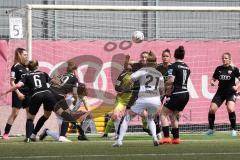 2. Fußball-Liga - Frauen - Saison 2022/2023 - FC Ingolstadt 04 -  SG 99 Andernach - Anna-Lena Fritz (Nr.19 - FCI Frauen) bereinigt die Situation - Foto: Meyer Jürgen