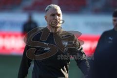 2024_1_20 - 3. Liga - Saison 2023/24 - HallescherFC - FC Ingolstadt 04 -  - Maximilian Dittgen (Nr.10 - FC Ingolstadt 04) vor dem Spiel -  - XXXXX - Foto: Meyer Jürgen