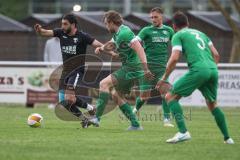 Bezirksliga - Saison 2024/25- TSV Gaimersheim - FC Gerolfing - Hakan Düzgün (Nr.25 - TSV Gaimersheim) - Bastian Heigl (Nr.2 - FC Gerolfing) - Foto: Meyer Jürgen