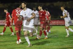 Toto-Pokal; 
Türkgücü München - FC Ingolstadt 04; Tor Jubel Treffer Ryan Malone (16, FCI)