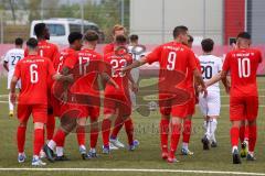 Bayernliga Süd - Saison 2022/2023 - FC Ingolstadt 04 -  VFR Garching - Der 1:0 Führungstreffer durch Götzendorfer Mario (Nr.23 - Fc Ingolstadt 04 II) per Elfmeter - Jubel - Gashi Egson (Nr.9 - Fc Ingolstadt 04 II) -  - Foto: Meyer Jürgen