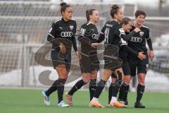 2023_12_10 - 2. Bundesliga - Saison 2023/24 - FC Ingolstadt 04 Frauen - VFL Wolfsburg -  Der 2:0 Führungstreffer durch Pija Reininger (Nr.21 - FCI Frauen) - jubel -  - XXXXX - Foto: Meyer Jürgen