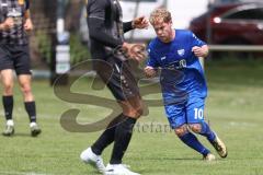 Kreisklasse - Saison 2025/26- TSV Großmehring - ST Scheyern - Der 1:1 Ausgleichstreffer durch Benedikt Huber blau Großmehring - jubel -  - XXXXX - Foto: Meyer Jürgen