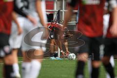 3. Liga - Saison 2026/27 - FC Ingolstadt 04 - SV Wehen Wiesbaden - Keanan Bennetts (Nr.18 - FCI) beim Eckball - XXXXX - Foto: Meyer Jürgen