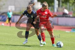 DFB - Pokal Frauen 1. Runde - Saison 2023/2024 - FC Ingolstadt 04 - FC Carl Zeiss Jena - Sarah Schauer (Nr.18 - FCI Frauen) - Foto: Meyer Jürgen