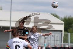 2. Fußball-Liga - Frauen - Saison 2022/2023 - FC Ingolstadt 04 -  SG 99 Andernach - Anna-Lena Fritz (Nr.19 - FCI Frauen) - Schüller Dana weiss Andernach - Foto: Meyer Jürgen