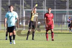 Toto-Pokal; FSV Harthof München - FC Ingolstadt 04; gelbe Karte Simon Lorenz (32, FCI)