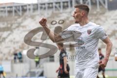 3. Liga - SV Wehen Wiesbaden - FC Ingolstadt 04 - Tor Ausgleich Jubel Stefan Kutschke (30, FCI)