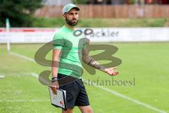 Testspiel -SV Manching - TSV Abensberg - Reichenberger Fabian - Trainer - (SV Manching) - Foto: Jürgen Meyer