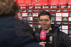 3.Liga - Saison 2022/2023 - FC Ingolstadt 04 -  - FC Freiburg II - Cheftrainer Guerino Capretti  (FCI) - Foto: Meyer Jürgen