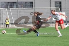 2. Bundesliga Frauen - Saison 2024/25 - FC Ingolstadt 04 Frauen - SC Freiburg II - Der 2:0 Führungstreffer durch Stefanie Reischmann (Nr.24 - FCI Frauen) - jubel - Volpert Yara weiss Freiburg - Foto: Meyer Jürgen