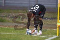 Bayernliga Nord - Saison 2024/25 - FC Ingolstadt 04 II - ATSV Erlangen - Aurel Kuqanaj (Nr.27 - FCI U21) - XXXXX - Foto: Meyer Jürgen