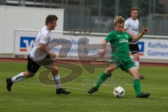 Toto-Pokal Donau/Isar 21/22 - TSV Gaimersheim - FC Gerolfing - Lukas Achhammer grün Gerolfing  - Foto: Meyer Jürgen