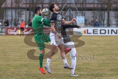 Bezirksliga - Saison 2024/25 - FC Gerolfing - FC Fatih Ingolstadt - Christian Träsch (Nr.3 - FC Gerolfing) - Ugur Genc (Nr.77 - FC Fatih) - Foto: Meyer Jürgen