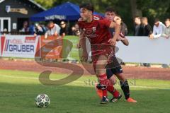Kreisklasse - Saison 2025/26- TSV Etting - TSV Altmannstein-  - Hannes Eichenseher rot Altmannstein  - Johannes Brosig schwarz Etting - Foto: Meyer Jürgen