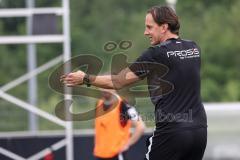 3. Liga; FC Ingolstadt 04 - Trainingsauftakt, Cheftrainer Rüdiger Rehm (FCI) Teambesprechung