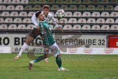 3. Liga - VfB Lübeck - FC Ingolstadt 04 - Dennis Eckert Ayensa (7, FCI) Rieble Nico (27 Lübeck) Torschuß