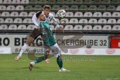 3. Liga - VfB Lübeck - FC Ingolstadt 04 - Dennis Eckert Ayensa (7, FCI) Rieble Nico (27 Lübeck) Torschuß