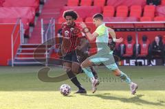 3. Liga - FC Ingolstadt 04 - 1. FC Kaiserslautern - Francisco Da Silva Caiuby (13, FCI) Anas Ouahim (18 FCK)