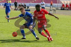 A - Junioren Bundesliga Süd/Südwest -  Saison 2021/2022 - FC Ingolstadt 04 - Karlsruher SC - Madougou Ibrahim (#9 FCI) - Foto: Meyer Jürgen