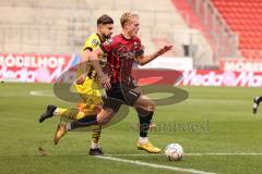 3. Liga; FC Ingolstadt 04 - Borussia Dortmund II; Tobias Bech (11, FCI) Sturm