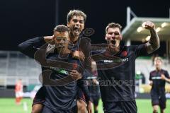 3. Liga; TSV Havelse - FC Ingolstadt 04; Tor Jubel Treffer 2:3 Führung Marcel Costly (22, FCI)Yann Sturm (7, FCI) Jonas Scholz (15, FCI)