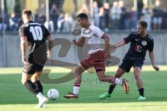 Toto Pokal; TSV Landsberg - FC Ingolstadt 04; Marcel Costly (22, FCI) Zweikampf Kampf um den Ball Berwein, Maximilian 10