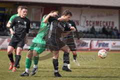 Kreisklasse - Saison 2025/26- TSV Gaimersheim II - SV Lippertshofen - Kai Lautenschläger grün Lippertshofen -  - Denis Janjic schwarz Gaimersheim - Foto: Meyer Jürgen