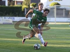 Landesliga - Saison 2026/27 - SV Manching - SC Olching - Dominik Juric (Nr.19 - SV Manching) - Schaffer Elias weiss Olching - Foto: Meyer Jürgen