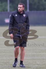 Freundschaftsspiel - Saison 2024/25 - FC Ingolstadt 04 II - TSV Rain/Lech  - Cheftrainer Patrick Schönfeld (FCI U21) vor dem Spiel - XXXXX - Foto: Meyer Jürgen