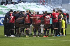 3.Liga - Saison 2022/2023 - SV 07 Elversberg - FC Ingolstadt 04 - Das Spiel ist aus  - Foto: Meyer Jürgen