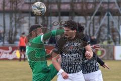 Bezirksliga - Saison 2024/25 - FC Gerolfing - FC Fatih Ingolstadt - Christian Träsch (Nr.3 - FC Gerolfing) - Ugur Genc (Nr.77 - FC Fatih) - Foto: Meyer Jürgen