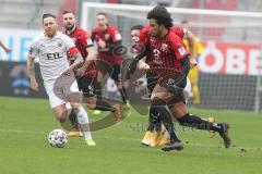 3. Fußball-Liga - Saison 2020/2021 - FC Ingolstadt 04 - FC Viktoria Köln - Francisco da Silva Caiuby FCI #13 - Foto: Meyer Jürgen